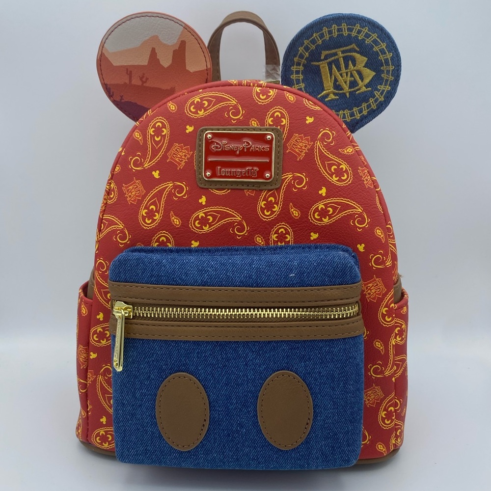 Loungefly Disney Parks Mickey Main Attraction Big Thunder Mini Backpack